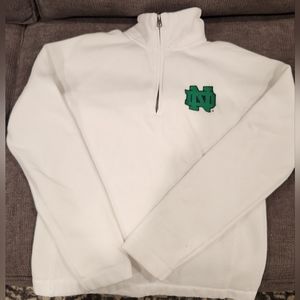 Womens small - Jansport Notre Dame Quarter Zip